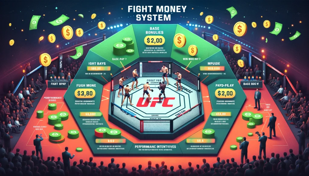 UFCのファイトマネーの仕組み解説