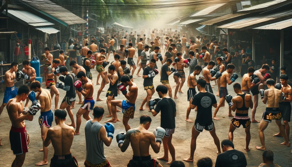 ムエタイの競技人口とキックボクシングの関連