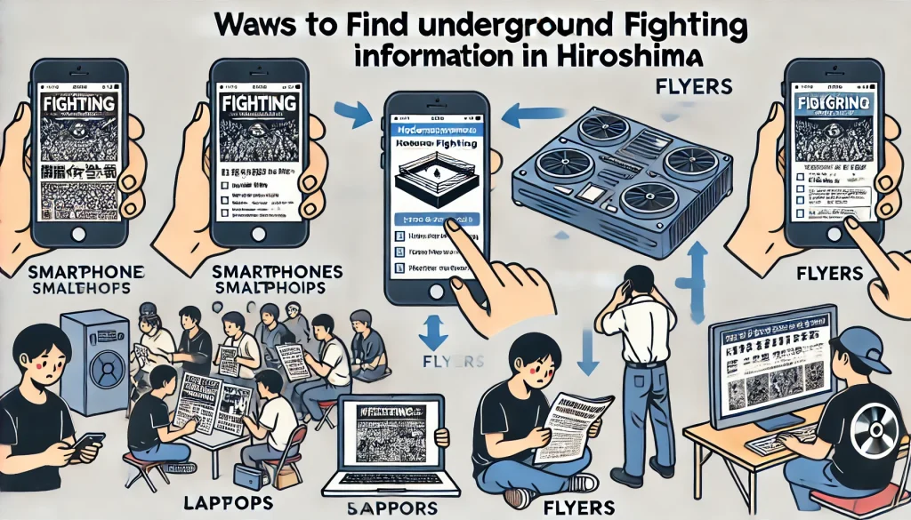 広島の地下格闘技イベント情報の入手方法