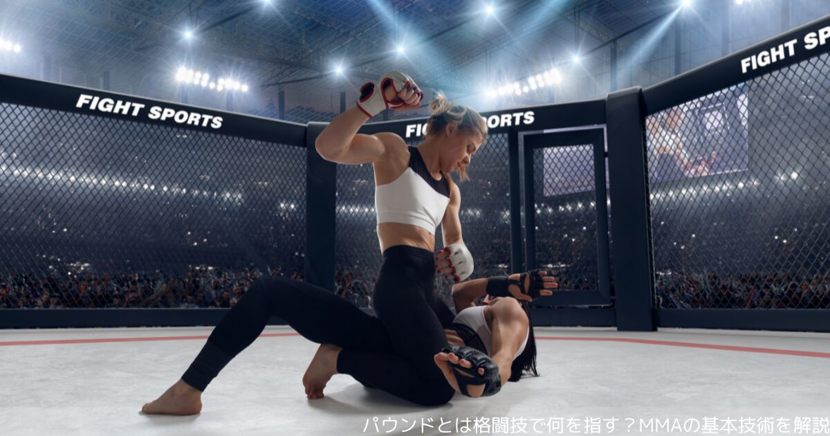 パウンドとは格闘技で何を指す？MMAの基本技術を解説